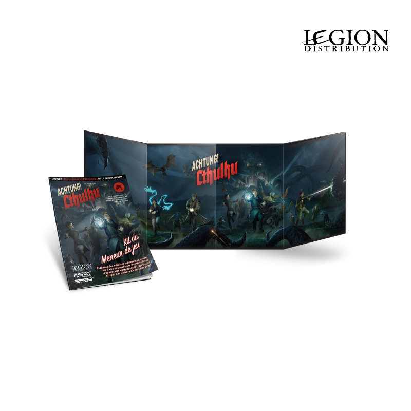 Boite de Achtung ! Cthulhu : Kit du Meneur de Jeu