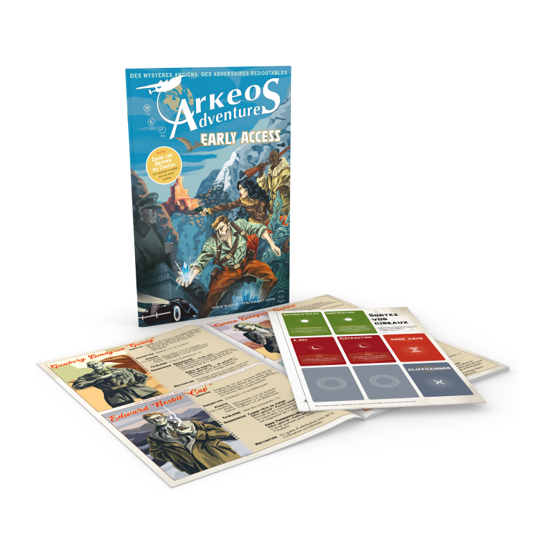 Boite de Arkeos Adventures - Le Kit Découverte