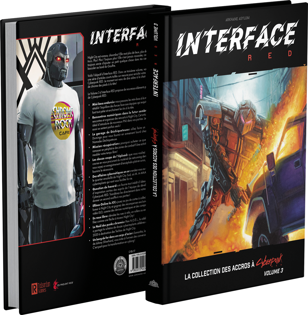 Boite de Cyberpunk RED : Interface - Volume 3