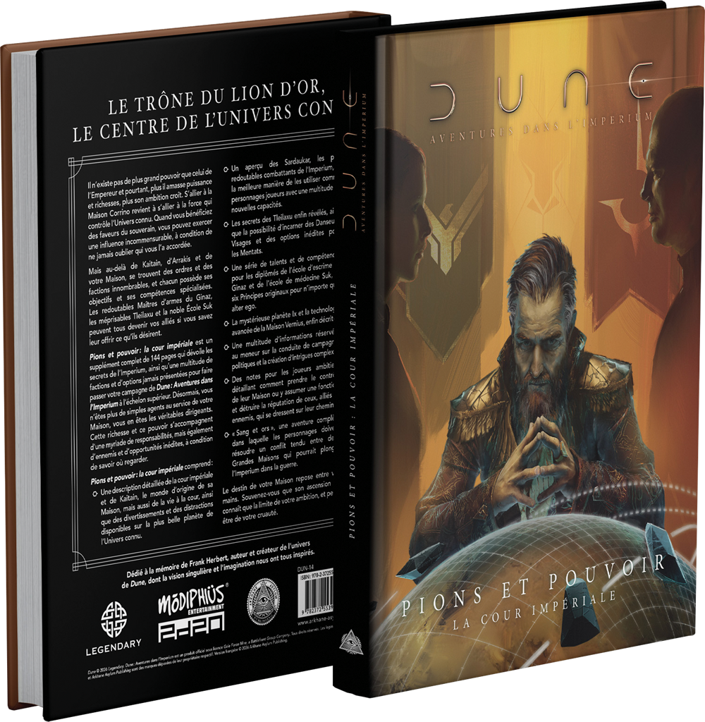 Boite de Dune : Pions et Pouvoir