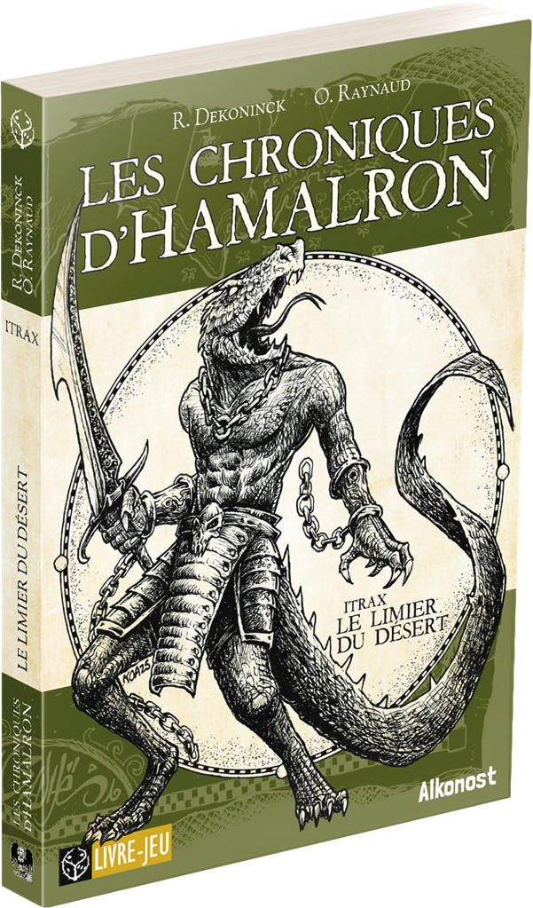 Boite de Les Chroniques d'Hamalron - Itrax : Le Limier du Désert