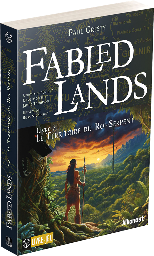 Boite de Fabled Lands - Livre 7 : Le Territoire du Roi-Serpent