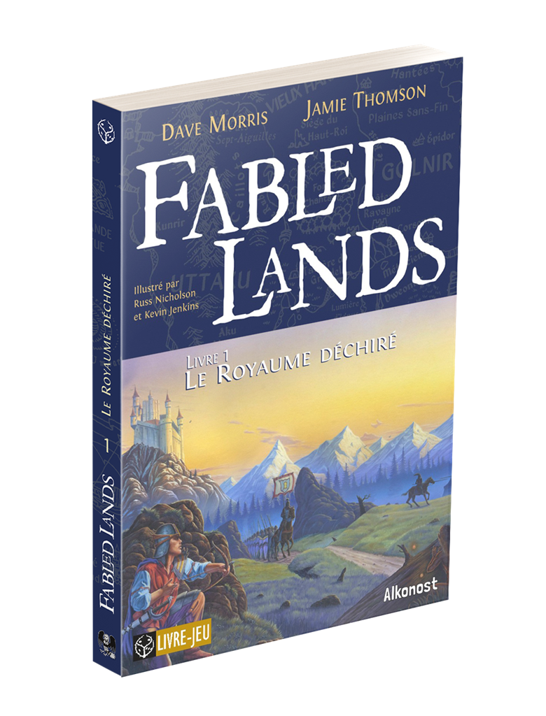 Boite de Fabled Lands 1 : Le Royaume Déchiré