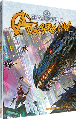 Boite de Shadowrun Anarchy V2 - Livre de base