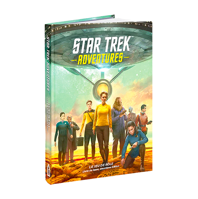 Boite de Star Trek JDR 2e édition – Livre de base