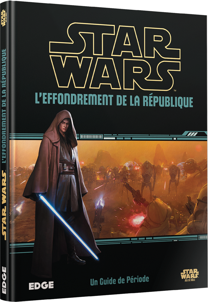 Boite de Star Wars JdR - L'Effondrement de la République