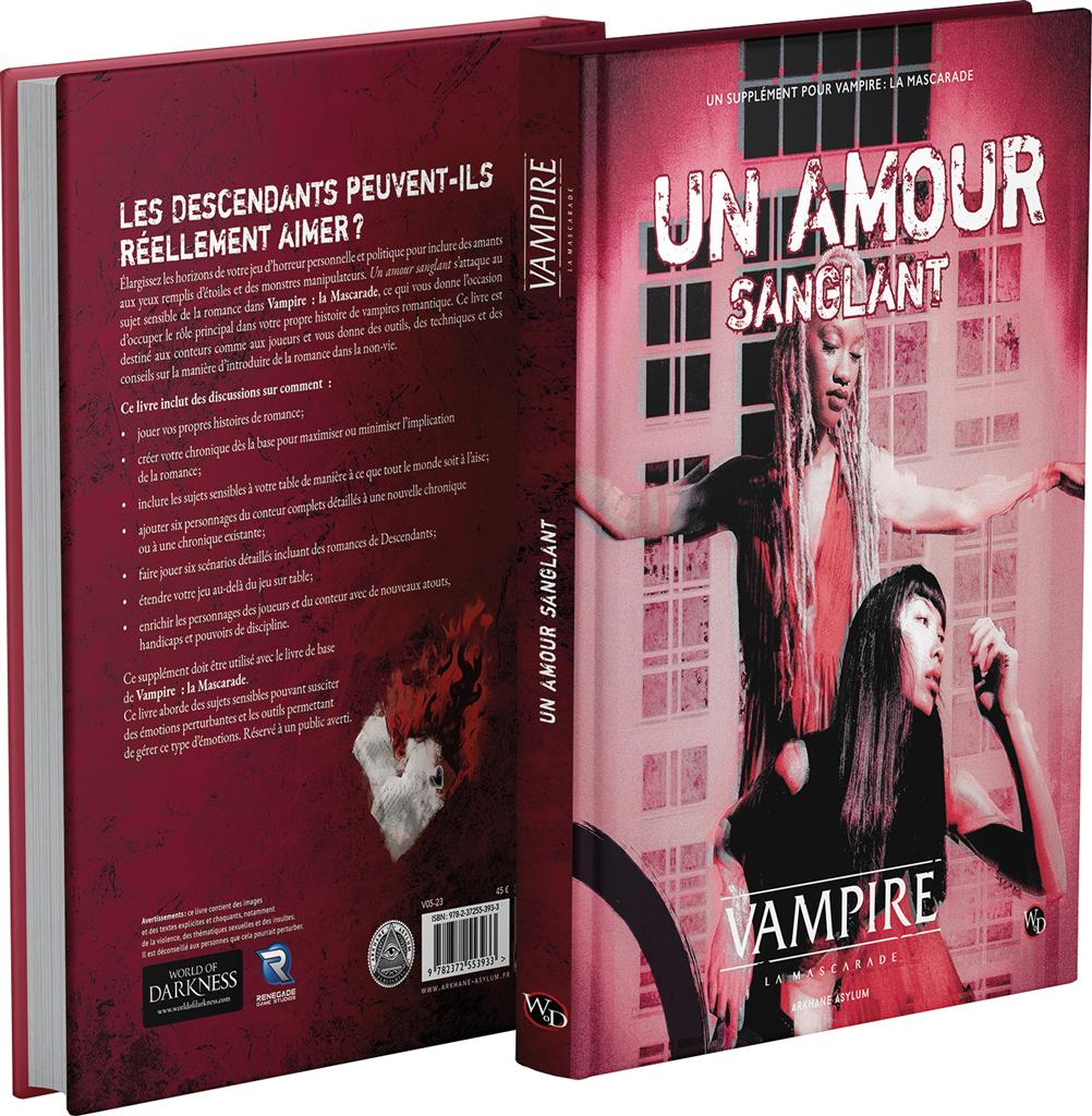 Boite de Vampire la Mascarade V5 - Un Amour Sanglant
