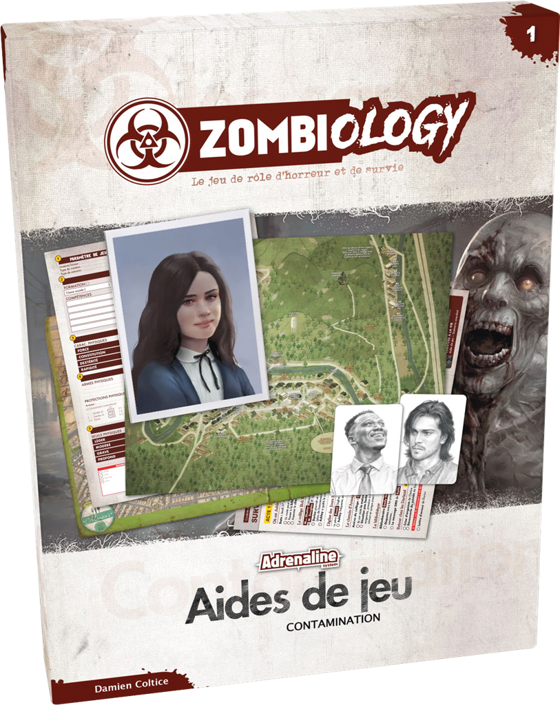 Boite de Zombiology #1 Contamination - Aides de jeu