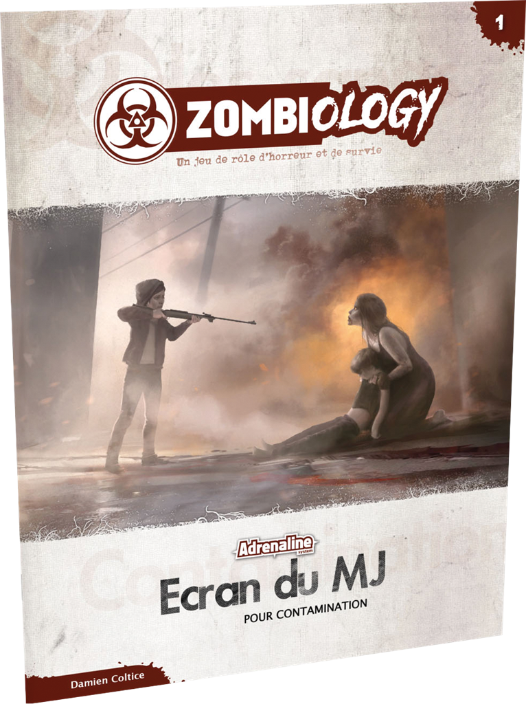 Boite de Zombiology #1 Contamination - L'écran du MJ