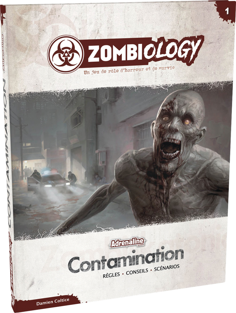 Boite de Zombiology #1 Contamination - Livre de Base