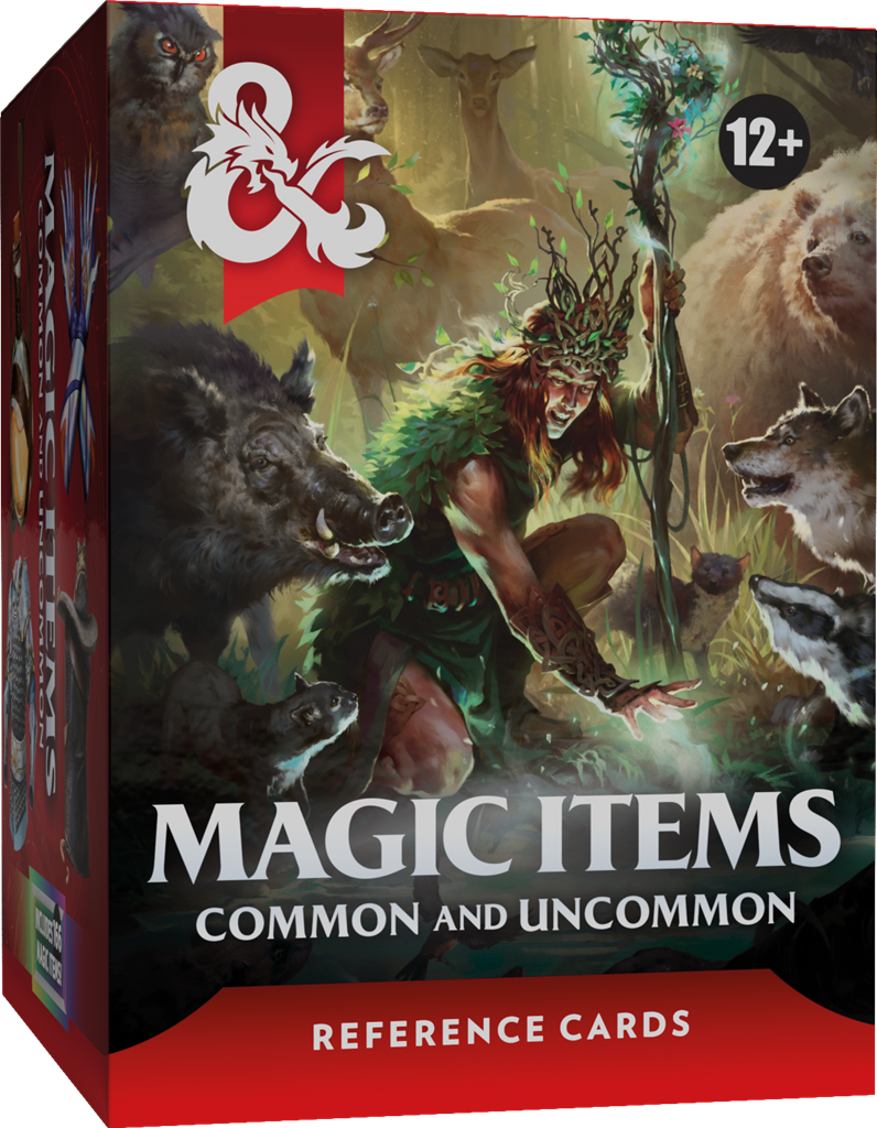 Boite de D&D 5 - Cartes de références Objets Magiques 1