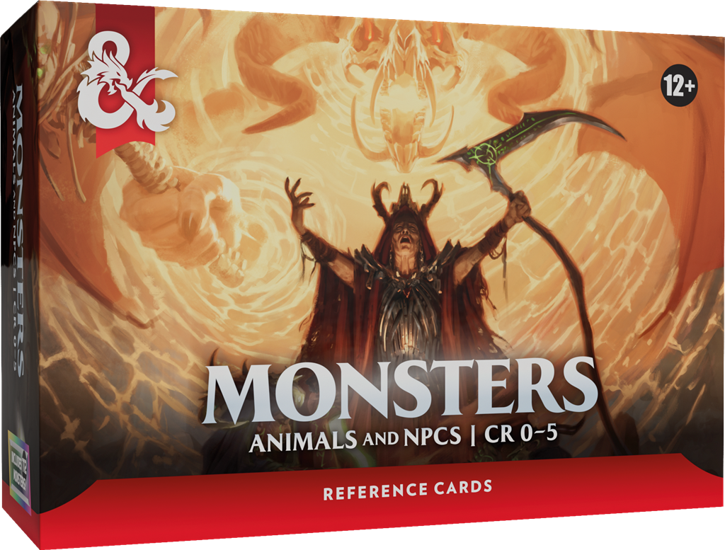 Boite de D&D 5 - Cartes de Références Monstres 1