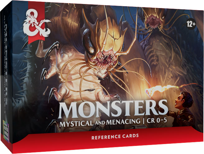 Boite de Dungeons & Dragons - Trove Reference Cards - Monsters: Mystical and Menacing