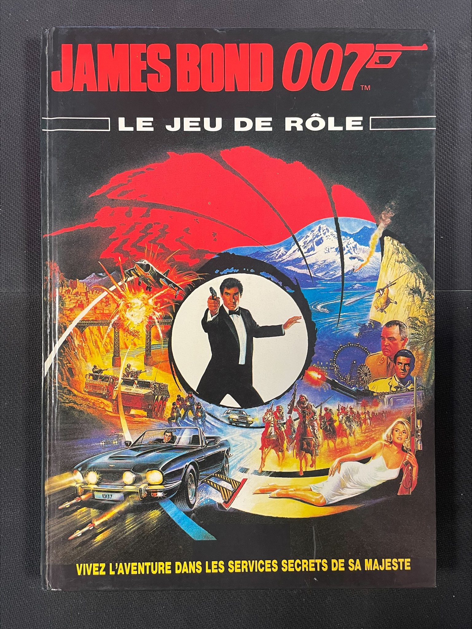 Boite de James Bond 007 - Le Jeu de Rôle + Bloc de Fiche de Personnage (Occasion - Voir photos)