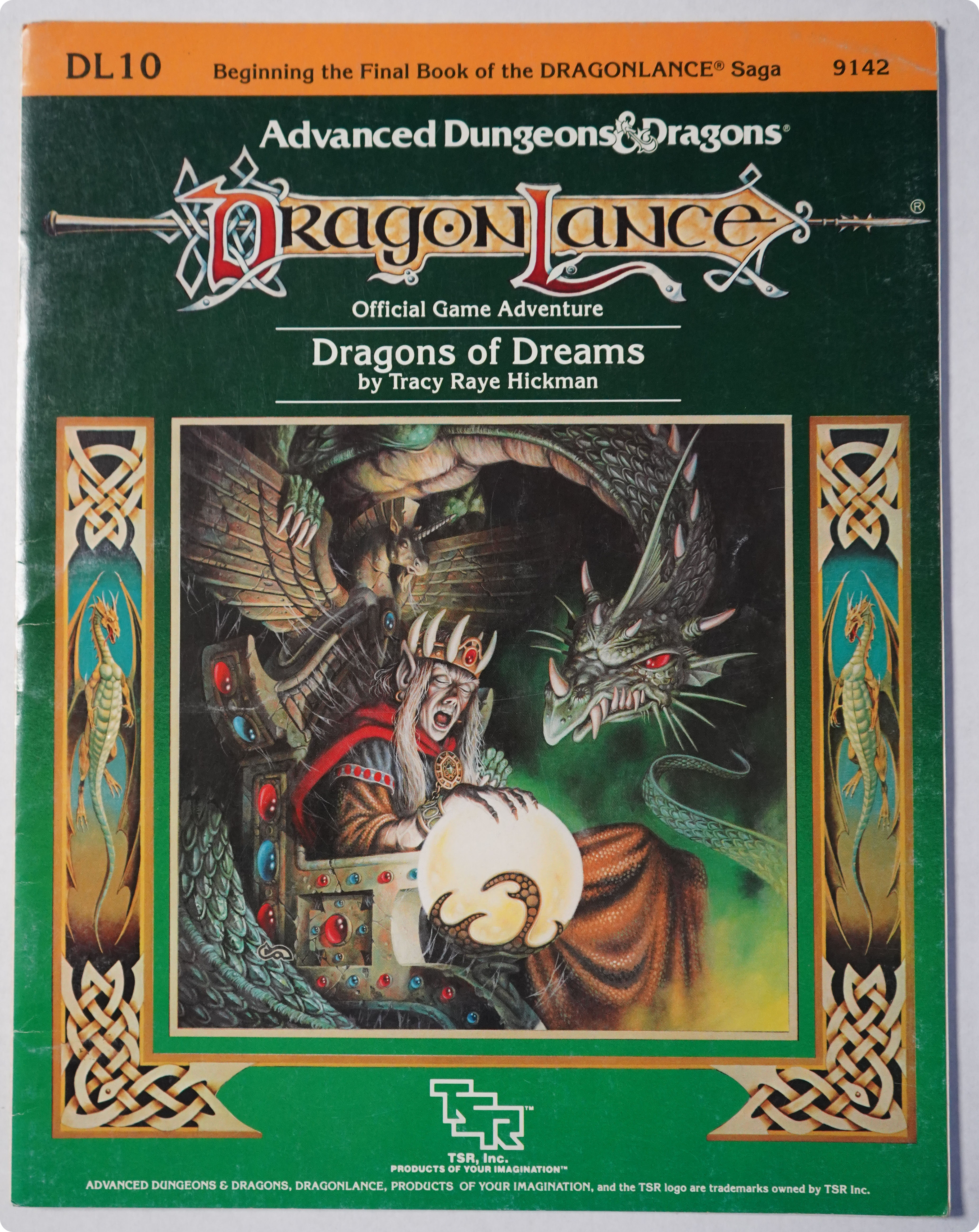 Boite de Advanced Dungeons & Dragons - DL10: Dragonlance - Dragons of Dreams - 9142 (Occasion - Voir photos)