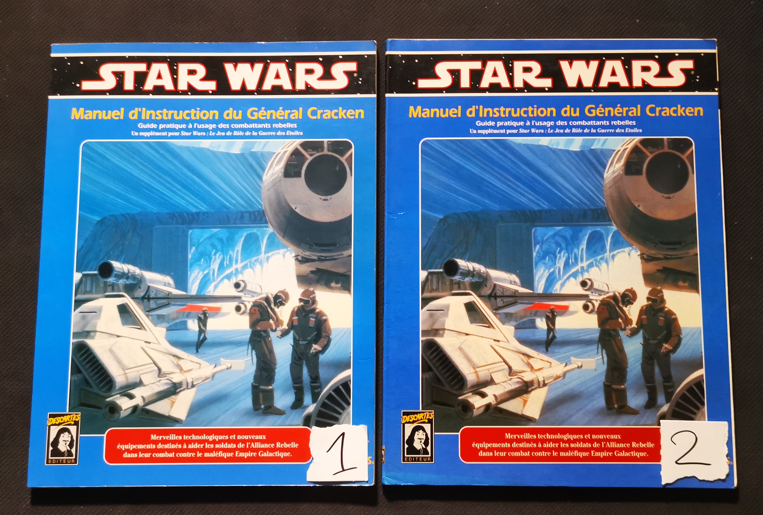 Boite de Star Wars D6: Manuel d'Instruction du Général Cracken (Occasion - Voir photos)