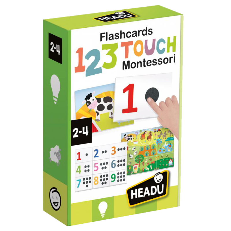 Boite de 123 Touch - Flashcards Montessori