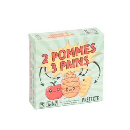 Boite de 2 Pommes 3 Pains