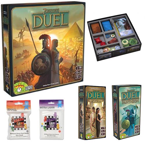PKGamePack 7 Wonders : Duel (L'Intgrale + Sleeves + Boite de Rangement) - Parkage.com PKGamePack 7 Wonders : Duel (L'Intgrale + Sleeves + Boite de Rangement) - Parkage.com