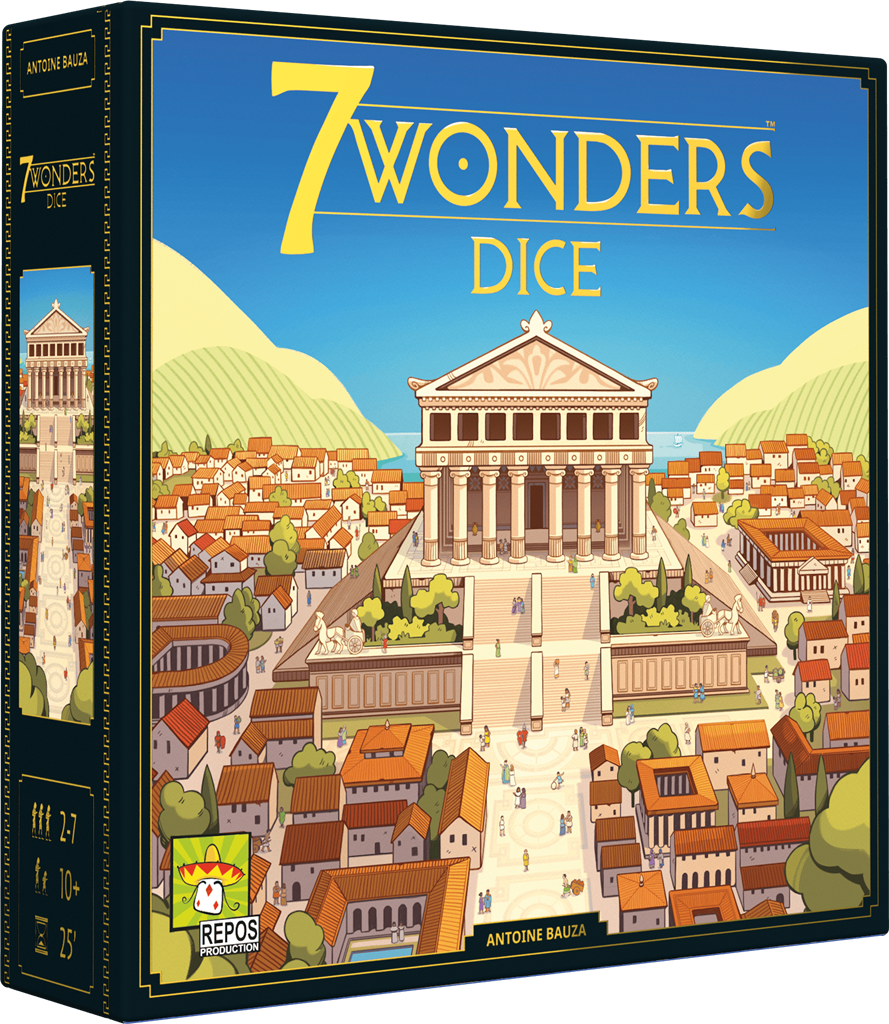 Boite de 7 Wonders Dice