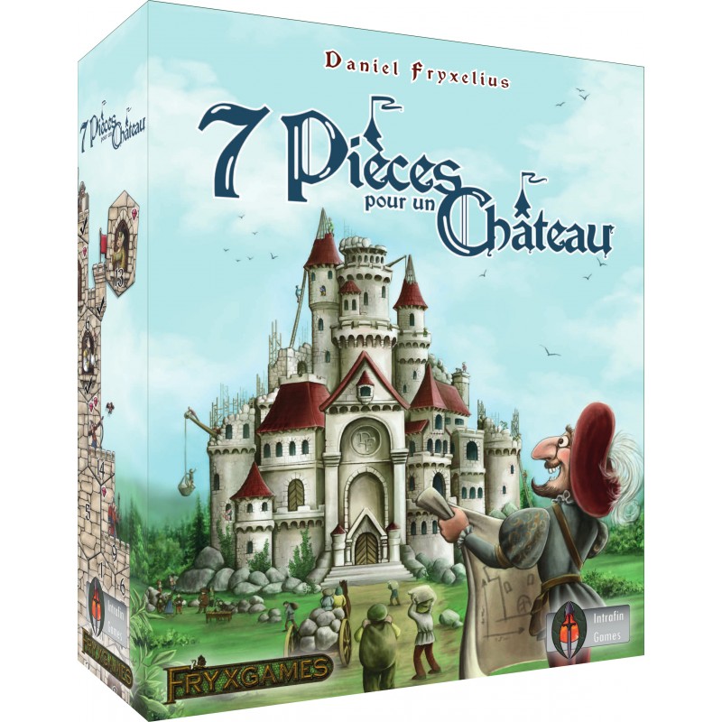 Boite de 7 Pièces pour un Château