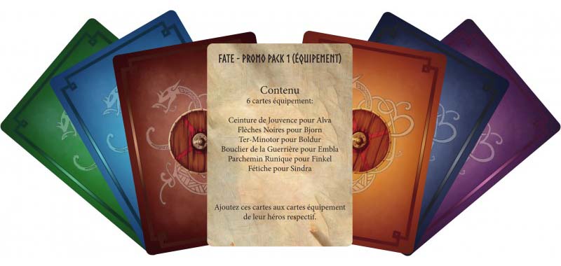 Boite de Fate Les défenseurs de Grimheim - Promo Pack 1 : Équipement