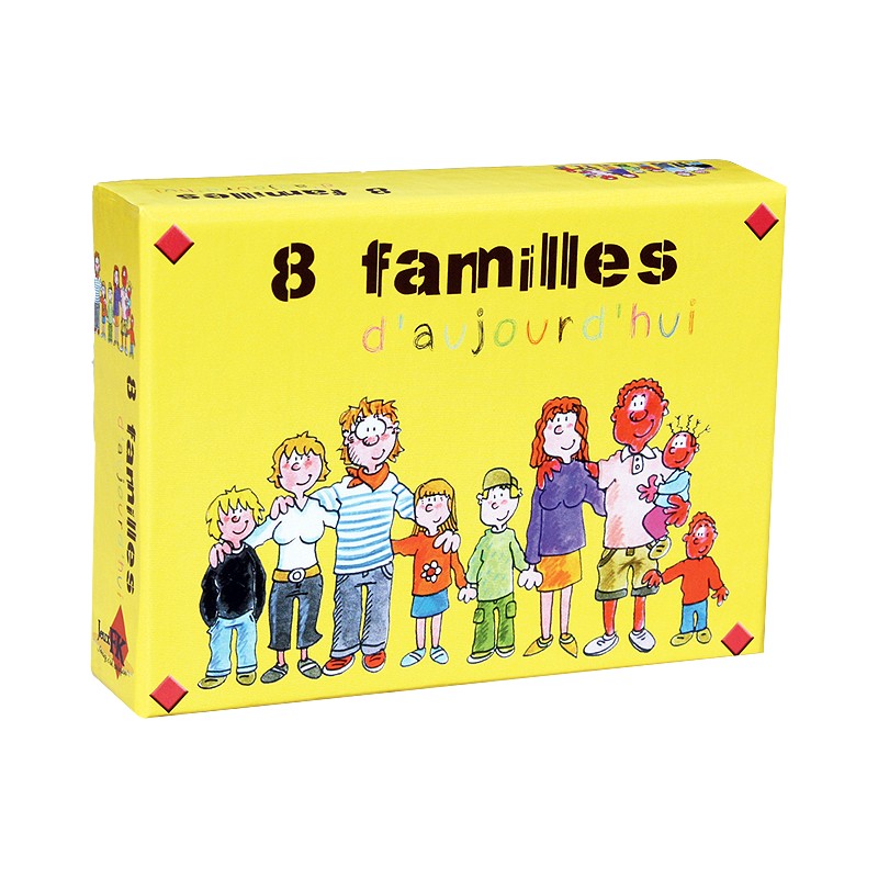Boite de 8 Familles d'aujourd'hui