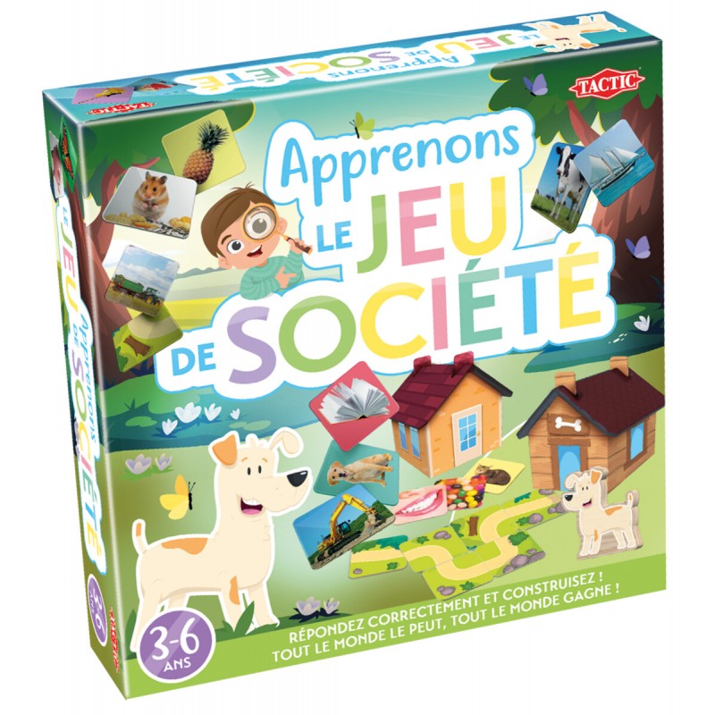 Boite de Apprenons le Jeu de Société