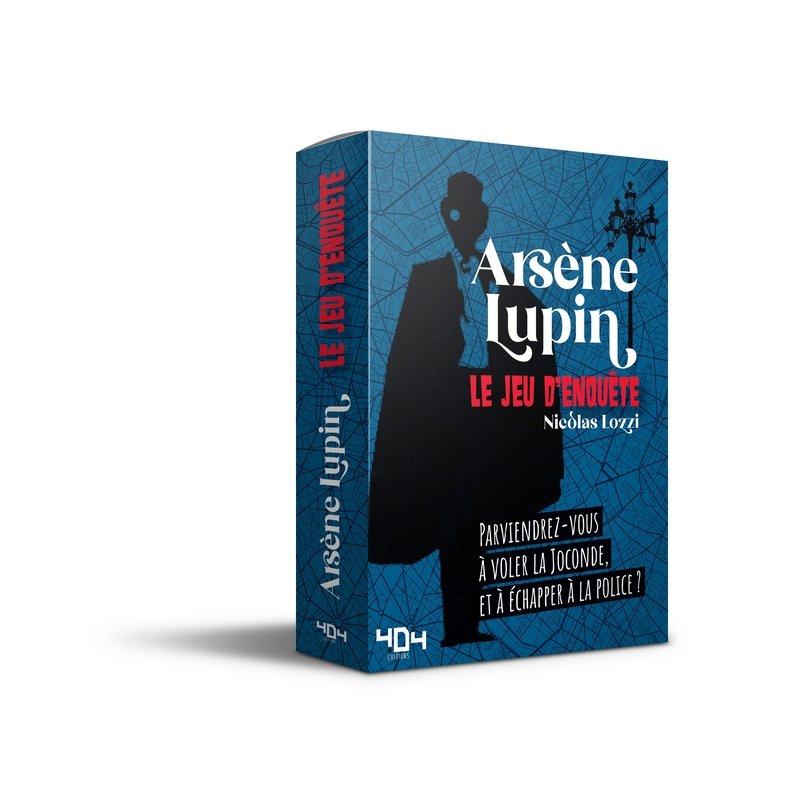 Boite de Arsène Lupin : le Jeu d'Enquête