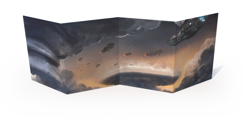 Boite de RPG Audio BOX: Out There : l'Exil - Ecran de Jeu