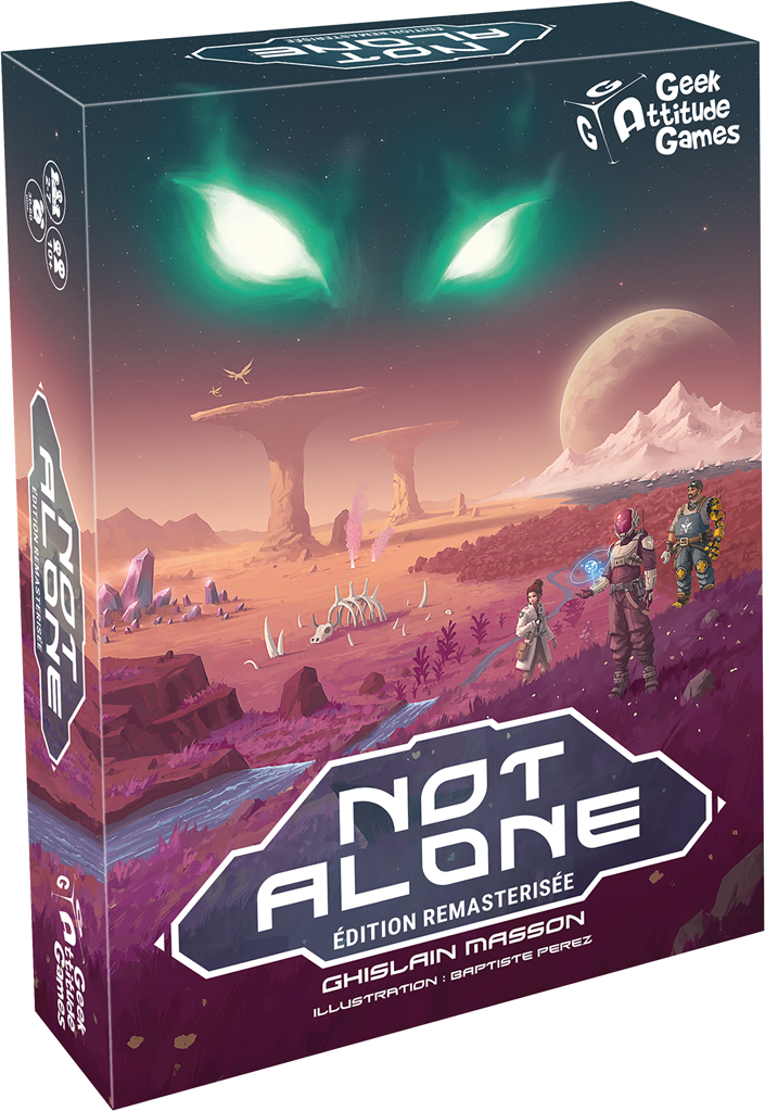 Boite de Not Alone -  Edition Remasterisée 2026