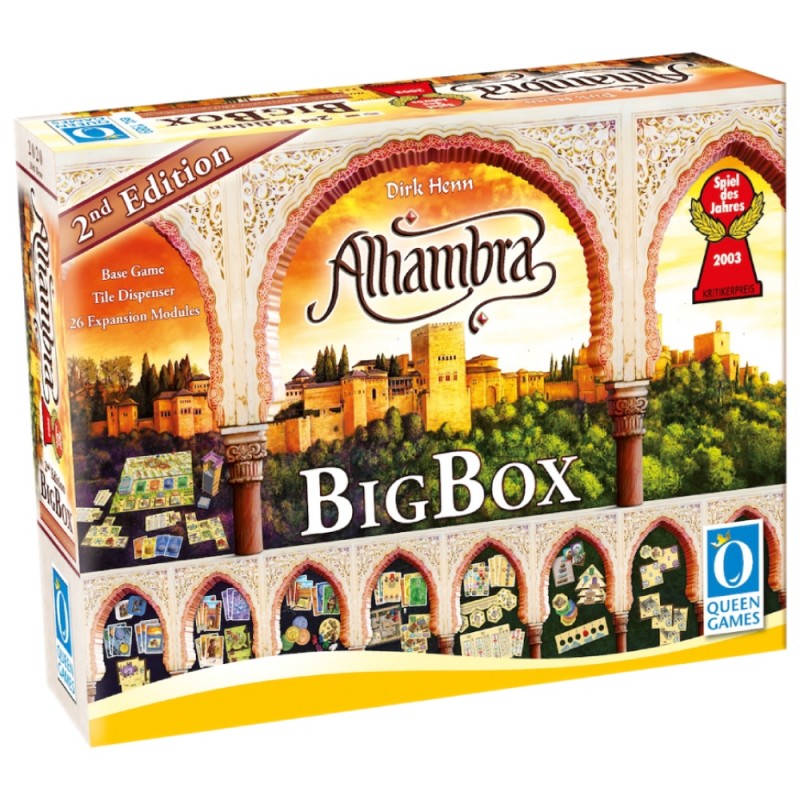 Boite de Alhambra 2nd Edition - Big Box