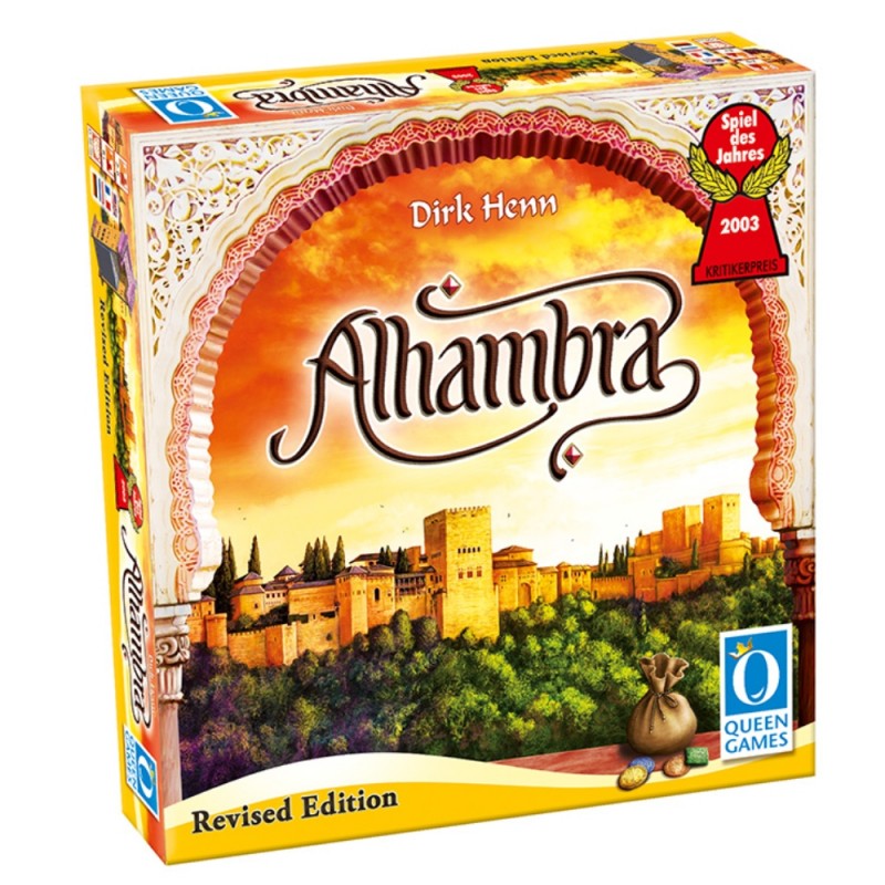 Boite de Alhambra - Édition Révisée - As d'Or 2003 - Spiel Des Jahres 2003