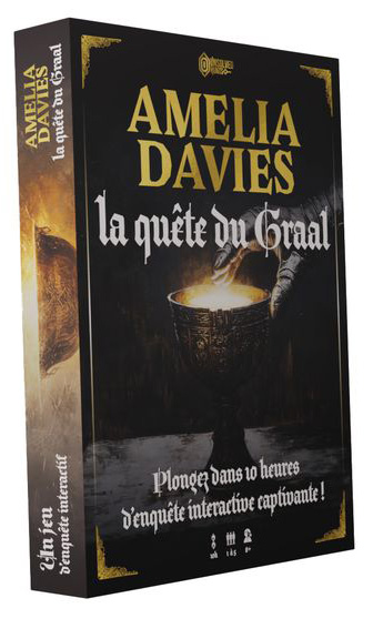 Boite de Amelia Davies - La quête du Graal