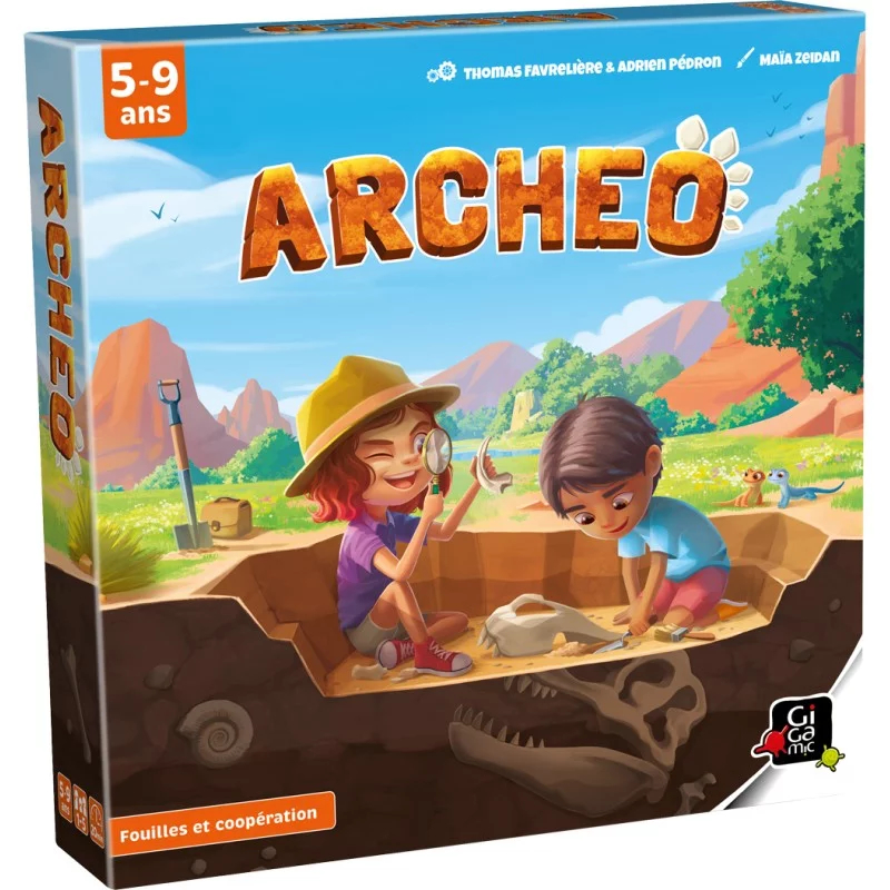 Boite de Archéo - Nommé pour l'As d'Or Enfant 2026