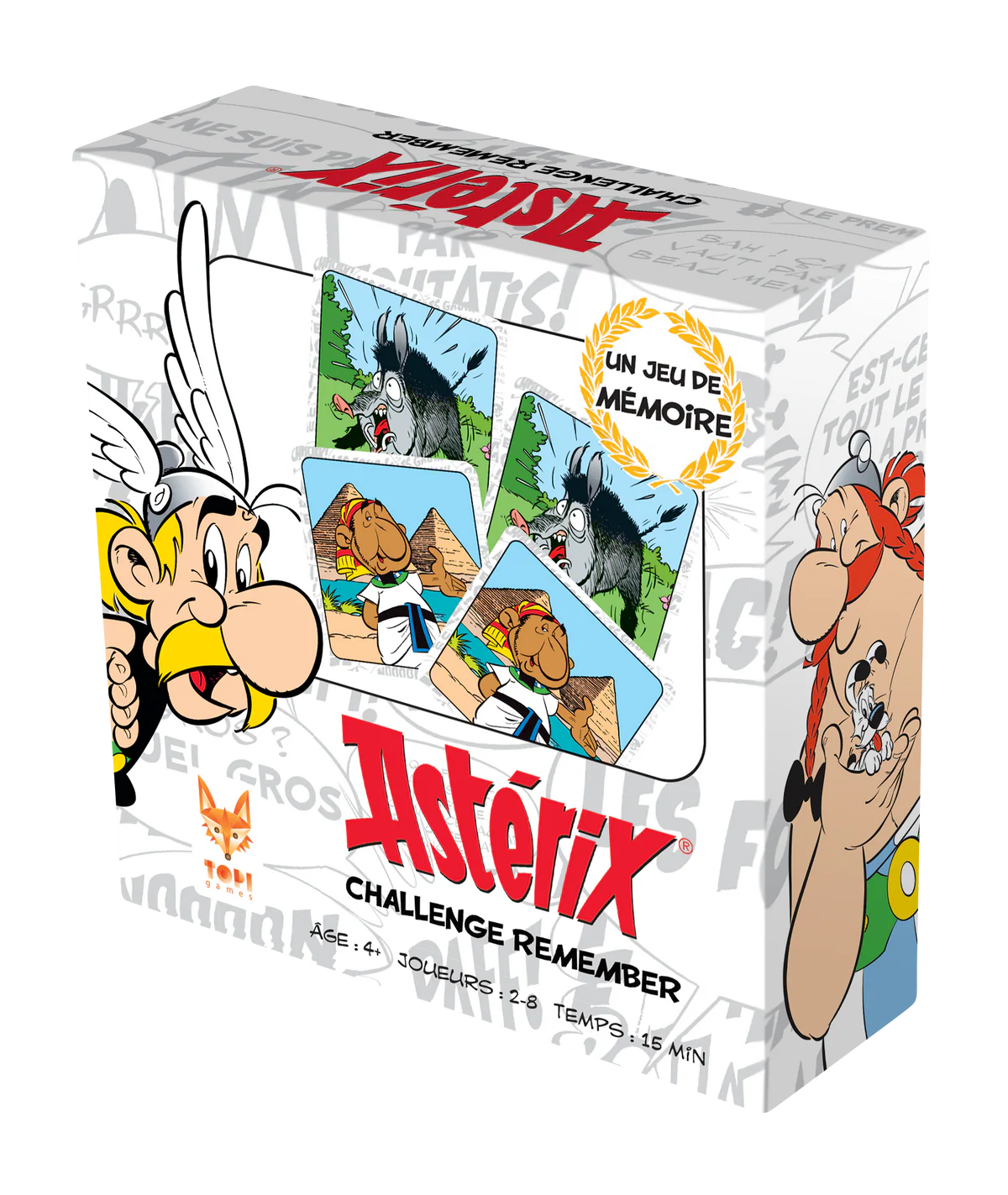 Boite de Astérix – Remember Challenge
