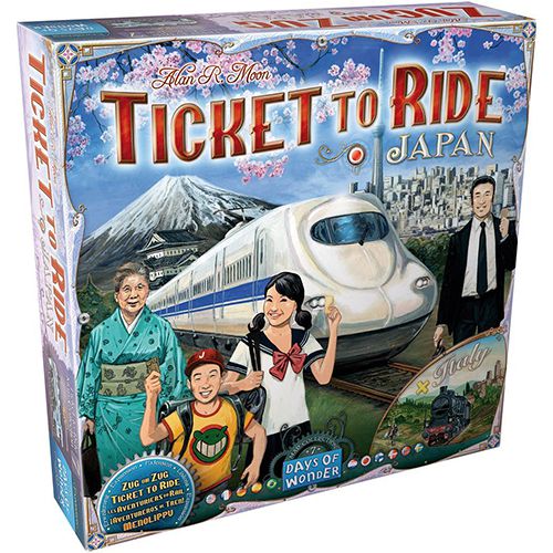 Boite de Les Aventuriers du Rail - Japon & Italie