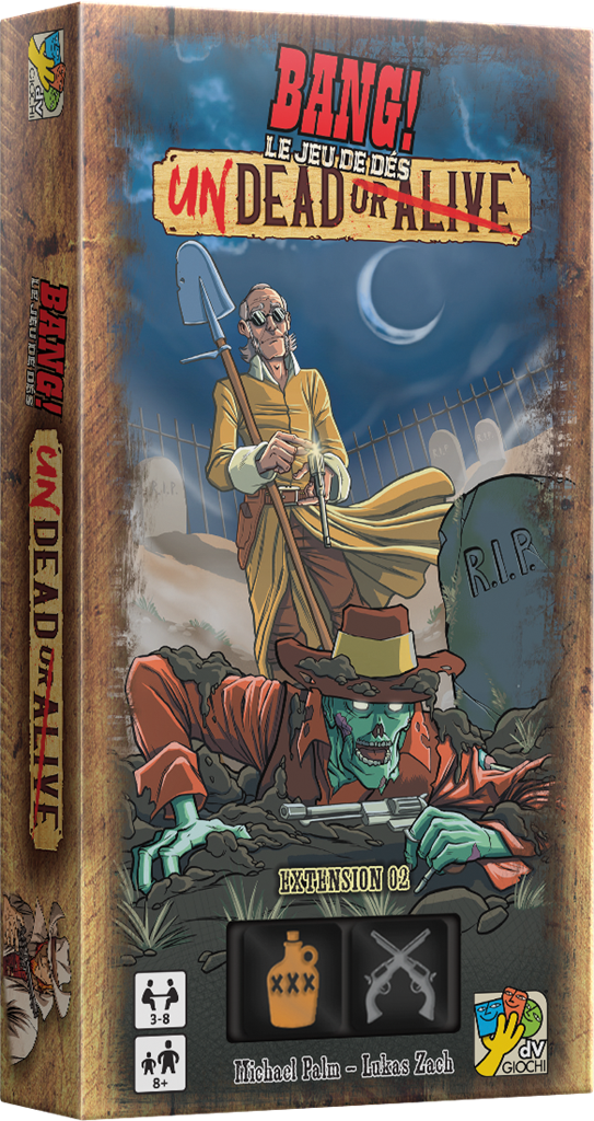Boite de Bang ! le jeu de dés : Undead or Alive