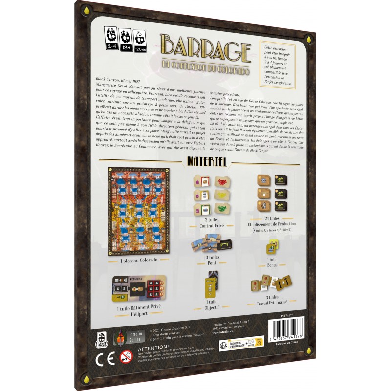 Boite de Barrage - La Connexion du Colorado