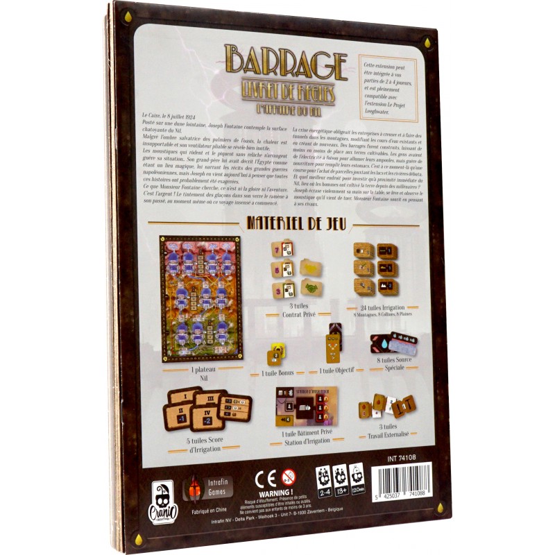 Boite de Barrage - l'Affaire du Nil