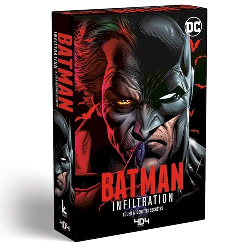 Boite de Batman infiltration - le jeu à identités secrètes