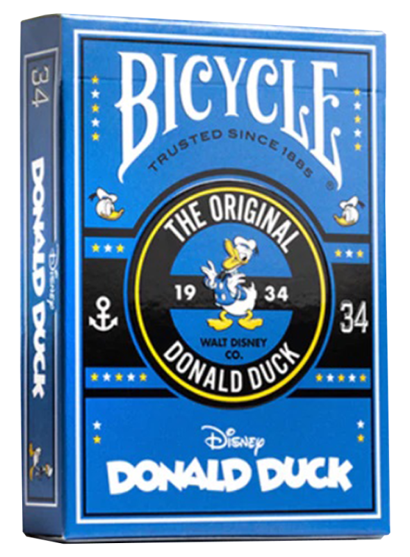Boite de Jeu de 54 cartes - Bicycle - Disney : Donald Duck