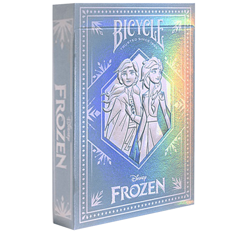 Boite de Jeu de 54 cartes - Bicycle - Disney : La Reine des Neiges