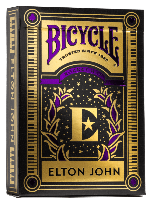 Boite de Jeu de 54 cartes - Bicycle - Elton John