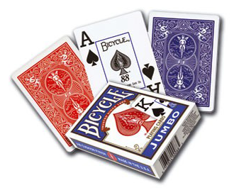 Boite de Jeu de 54 cartes - Bicycle Rider Back - Jumbo