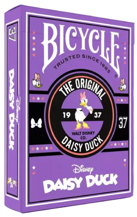Boite de Jeu de 54 cartes - Bicycle - Disney : Daisy
