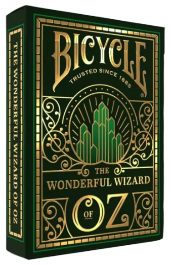 Boite de Jeu de 54 cartes - Bicycle - Le Magicien D'oz