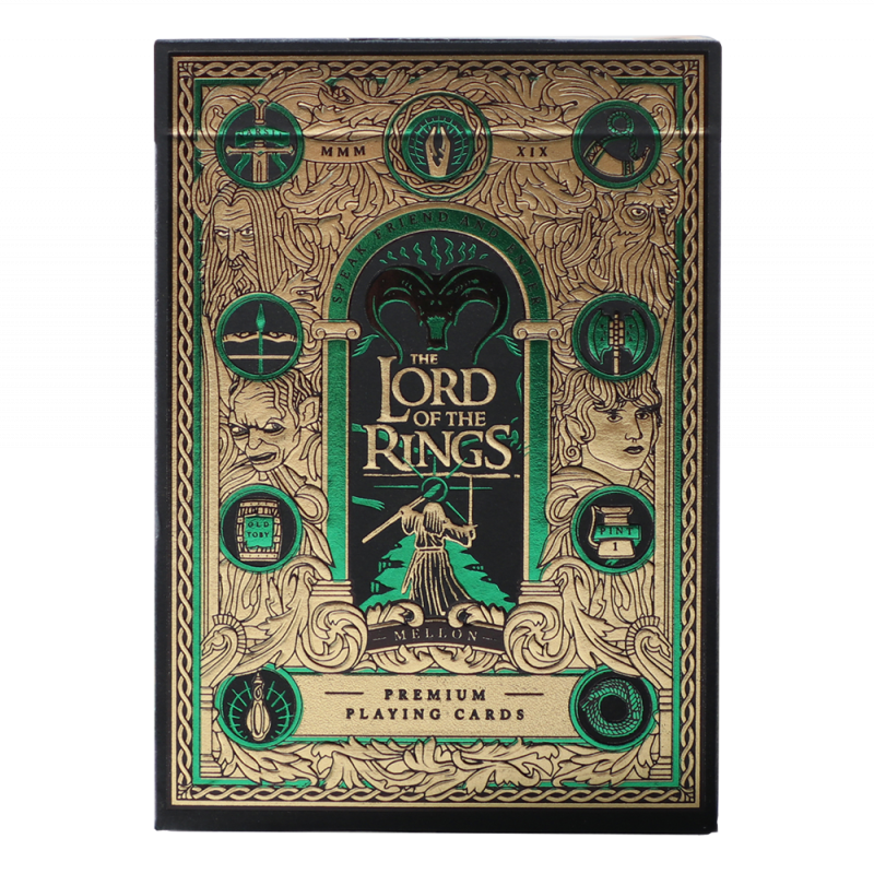 Boite de Jeu de 54 cartes - Theory11 - Le Seigneur Des Anneaux