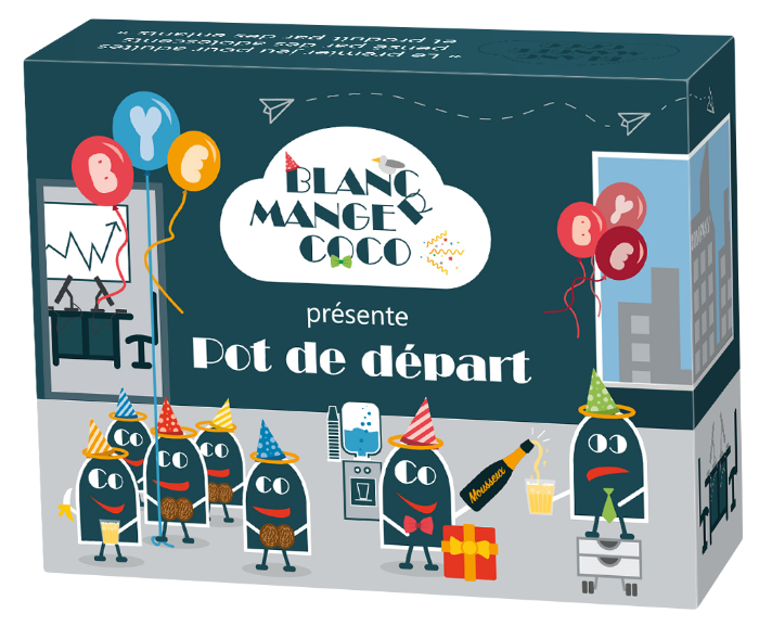 Boite de Blanc Manger Coco - Pot de départ