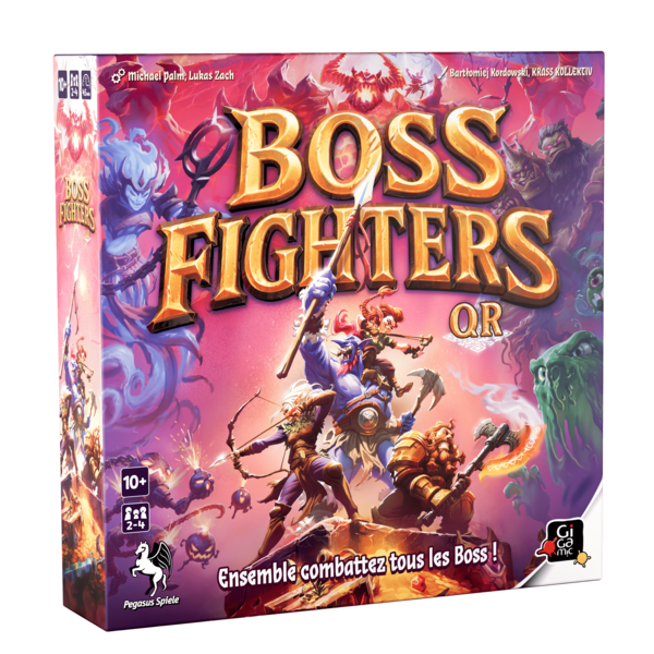 Boite de Boss Fighters QR